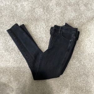 Madewell 10” high rise skinny jeans black